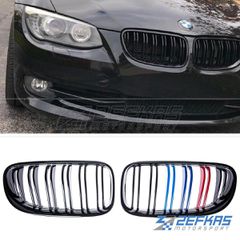 Μάσκες / Καρδιές Εμπρός BMW Σειρά 3 E92 Coupe E93 Cabrio Facelift (2010-2013) M-LOOK Μαύρο Γυαλιστερό με 3 χρώματα