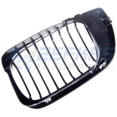 Μάσκες / Καρδιές Εμπρός BMW Σειρά 3 E46 Sedan Facelift (2001-2005) Μαύρο Γυαλιστερό-thumb-3