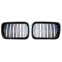 Μάσκες / Καρδιές Εμπρός BMW Σειρά 3 E36 Facelift (96-98) Μαύρο Γυαλιστερό M4-Look