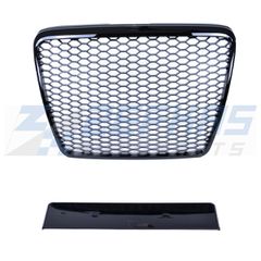 Μάσκα Εμπρός AUDI A6 C6/4F (2008-2011) look RS Όλο Μαύρο