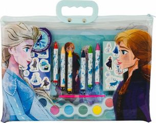 AS Disney Frozen II: Art Greco - Σετ Ζωγραφικής Διάφανη Τσάντα Frozen (1023-68001)