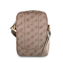 Guess 4G Uptown Tablet Bag Τσαντάκι από δερματίνη κατάλληλο για tablet 10" (Brown - GUTB104GB)