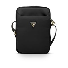 Guess Triangle Logo Backpack Σακίδιο κατάλληλο για tablet 10" Black - GUTB10NTMLBK