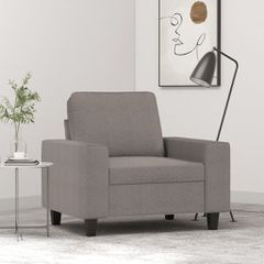 Πολυθρόνα Taupe 60 εκ. Υφασμάτινη 359382