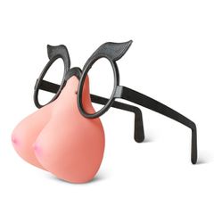 Tits shape nose with Eye-glasses-thumb-1