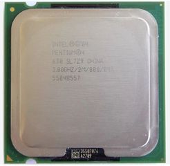 Intel Pentium 4 Processor 630 supporting HT Technology 2M Cache, 3.00 GHz, 800 MHz FSB s775