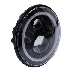Φανάρι Led Μοτοσυκλέτας για Harley Davidson Softail , Ultra , Road King μαύρο | Bright 7" LED headlamp Black