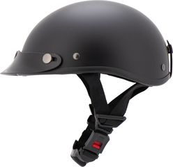 BRAINCAP Κράνος Μοτοσυκλέτας half-face Black | 20330505 - XL