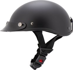 Κράνος Μοτοσυκλέτας  half-face  BRAINCAP Black | 20330505