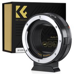 K&F; Concept EF-EOS R II Canon EF/EF-S Lens to EOS R Camera Mount Adapter, Autofocus (KF06.520)