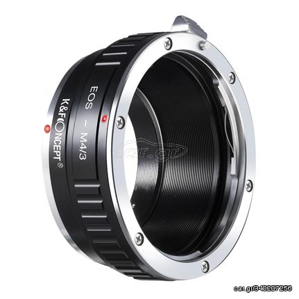 K&F; Concept EOS-M4/3 Lens Mount Adapter For Canon EF EF-S Mount Lens To M4/3 M43 MFT Mount Mirrorless Camera Body KF06.090