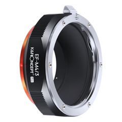 K&F; Concept M12125 Canon EOS-M4/3 PRO Anti-reflection Coating Lens Adapter (Orange) KF06.442