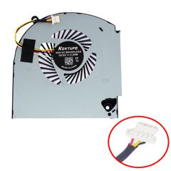 Ανεμιστηράκι Laptop - CPU Cooling Fan για Dell Alienware 17 R4 with Nvidia GTX 1080 R5 P31E AT1QB009ZS0 138W-NV-E1-G3 AT1QB001ZC0 4RFW1 04RFW1 K2PKV 0K2PKV 4pin ( Κωδ.81085 )