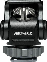 Feelworld Mini Hot Shoe Adapter Camera Monitor Mount 360 Degree Vlogger for DSLR, Microphone, Monitor, Gopro (MountVlogger)