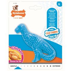 Κόκκαλο Nylabone Puppy Dental Dino για Κουτάβια με Γεύση Κοτόπουλο Small