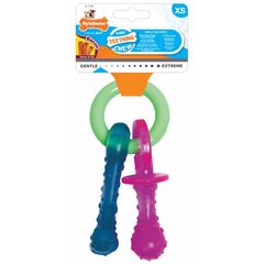 Κόκκαλο Nylabone Puppy Pacifier για Κουτάβια με Γεύση Μπέικον Extra Small