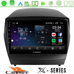 MEGASOUND - Cadence X Series Hyundai IX35 Auto A/C 8core Android12 4+64GB Navigation Multimedia Tablet 10"