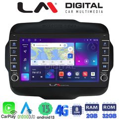 MEGASOUND - LM ZG8273 GPS Οθόνη OEM Multimedia Αυτοκινήτου για Jeep Gran Cherokee 2014 > (CarPlay/AndroidAuto/BT/GPS/WIFI/GPRS)