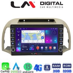 MEGASOUND - LM ZG8300 GPS Οθόνη OEM Multimedia Αυτοκινήτου για NISSAN MICRA 2002>2007 (CarPlay/AndroidAuto/BT/GPS/WIFI/GPRS)