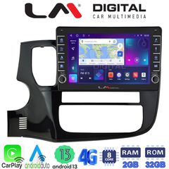 MEGASOUND - LM ZG8231 GPS Οθόνη OEM Multimedia Αυτοκινήτου για MITSUBISHI OUTLANDER  2013> (CarPlay/AndroidAuto/BT/GPS/WIFI/GPRS)