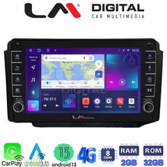 MEGASOUND - LM ZG8013 GPS Οθόνη OEM Multimedia Αυτοκινήτου για Ssangyong Rexton 2002>2006 (CarPlay/AndroidAuto/BT/GPS/WIFI/GPRS)
