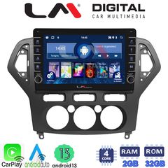 MEGASOUND - LM ZG4367A GPS Οθόνη OEM Multimedia Αυτοκινήτου για FORD MONDEO 2007 > 2010 (CarPlay/AndroidAuto/BT/GPS/WIFI/GPRS)