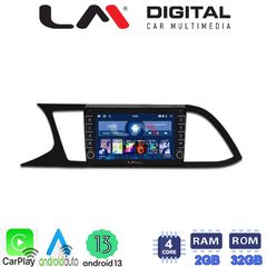 MEGASOUND - LM ZG4306 GPS Οθόνη OEM Multimedia Αυτοκινήτου για SEAT LEON 2012>  (CarPlay/AndroidAuto/BT/GPS/WIFI/GPRS)