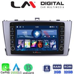 MEGASOUND - LM ZG4027 GPS Οθόνη OEM Multimedia Αυτοκινήτου για TOYOTA AVENSIS T27 2009 > 2016  (CarPlay/AndroidAuto/BT/GPS/WIFI/GPRS)