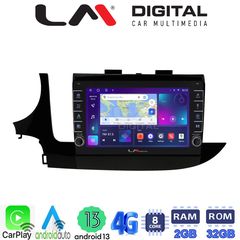 MEGASOUND - LM ZG8536 GPS Οθόνη OEM Multimedia Αυτοκινήτου για OPEL MOKKA 2016> (CarPlay/AndroidAuto/BT/GPS/WIFI/GPRS)