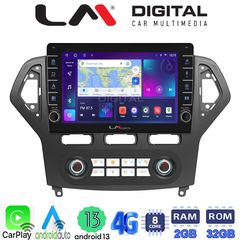 MEGASOUND - LM ZG8367C GPS Οθόνη OEM Multimedia Αυτοκινήτου για FORD MONDEO 2007 > 2010 (CarPlay/AndroidAuto/BT/GPS/WIFI/GPRS)