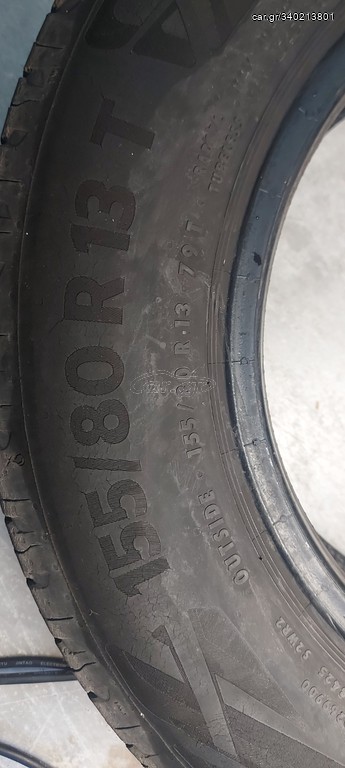 Continental 155/80/13 dot 2019 1 τεμάχιο 
