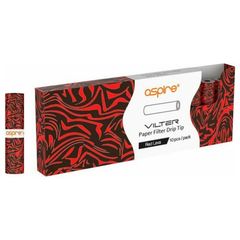 Aspire Vilter Paper Filters 10τμχ Lava Red