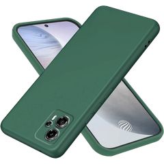 Matt TPU case protect lens for Motorola Moto G13 / G23 forest green