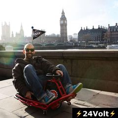 Τηλεκατευθυνόμενο παιδικά οχήματα '24 24Volt Razor Crazy Cart