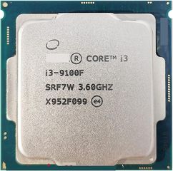  Intel Core i3-9100F 3.6GHz Επεξεργαστής 4 Πυρήνων για Socket 1151  χωρίς Κουτί με Ψύκτρα