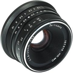7Artisans 25mm f/1.8 Photoelectric Lens For Canon EF-M(Black)