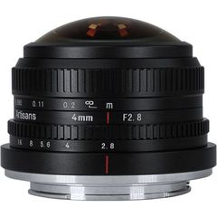 7artisans 4mm f/2.8 Circular Fisheye Lens For Canon EF-M