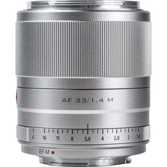 Viltrox AF 33mm f/1.4 M Lens For Canon EF-M Silver