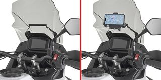 GIVI FB1201 μπαράκι-βάση κινητού/GPS για HONDA XLV750 TRANSALP 2023-