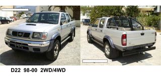 ΓΡΥΛΟΣ ΠΑΡΑΘΥΡΟΥ ΕΜΠΡΟΣ ΜΗΧΑΝΙΚΟΣ NISSAN D22 1998-2001