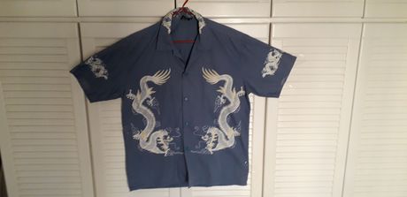 Ταιλανδεζικο πουκαμισο με δρακους large