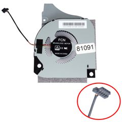 Ανεμιστηράκι Laptop - GPU Cooling Fan για Dell G Series G5 5590 G7 7790 G7 7590 9THTN 09THTN C04TH 0C04TH FK2HP 0FK2HP NS8CC09 DFSCK221151811 4pin ( Κωδ.81091 )