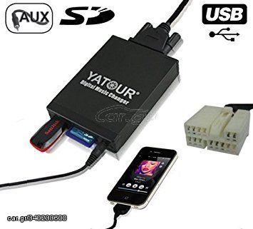 USB / MP3 Changer  με Bluetooth*  για  Honda Accord / Civic / Cr-v / Fr-v / Prelude/  Jazz / S2000 / Odissey / City / Element / Acura - μετά το 2004