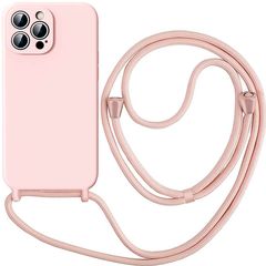 Θήκη Orso Cloud Κορδόνι Pink Sand iPhone 15 Pro Max