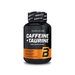 Caffeine + Taurine 60caps (Biotech Usa)