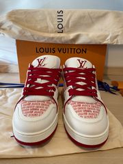 Louis Vuitton trainer White Camvas collection
