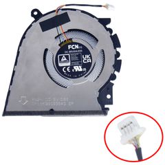 Ανεμιστηράκι Laptop - GPU Cooling Fan για Asus Vivobook Pro M7400Q M3401Q K3400P M3400QA M7400QE X7400PC 13NB0U40T03121 DFS5K12605384G FN2H 4pin ( Κωδ.81111 )