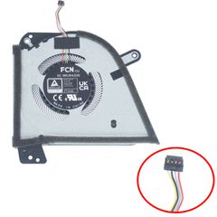 Ανεμιστηράκι Laptop - GPU Cooling Fan για Asus Rog Zephyrus M15 M16 GA503 GU603 Series FP90 DFSCK221151812 13NR08R0T03111 6033B0113501 A01 4pin ( Κωδ.81113 )