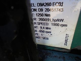 ΜΗΧΑΝΗ VOLVO D9A 260-thumb-4