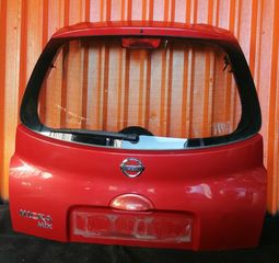 ΤΖΑΜΟΠΟΡΤΑ  NISSAN MICRA /02-10 (K12).  AΡΙΣΤΗ ΚΑΤΑΣΤΑΣΗ!!!ΑΠΟΣΤΟΛΗ ΣΕ ΟΛΗ ΤΗΝ ΕΛΛΑΔΑ!!!